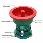 220v 40l Vibratory Deburring Chamfering Machine Variable Frequency Polisher 550w