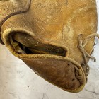 Vintage Leather Hurricane L-330 Trophy Model Baseball Catchers Mitt Glove 