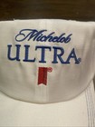 Michelob Ultra White Adjustable Strap Back Hat Nwot