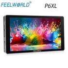 Feelworld P6xl 6 Inch Touchscreen Dslr Camera Monitor 1200nits Built-in Battery