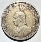 1904-a German East Africa 1 4 Rupie  Silver Vf Nice 