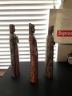 Set Of 3 Southern Living At Home Santos Tall Carved Wisemen Nativity Rustic