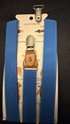 Pet Soft Blue Sanitary Pants Adjustable Suspenders For Keeping Diaper On