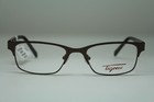 Tigress Prescription Lens Grade 53 19 135 Eyeglass Frame Brown Woman Vision  60