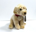 Fao Schwarz Labrador Puppy Dog Plush Stuffed Animal 10  Cream