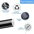 High Gloss Black Vinyl Wrap Tape  4 Inch X 30ft Self-adhesive Universal