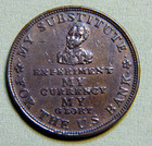 1834 Pre Civil War U s  Hard Times Token - Running Boar Andrew Jackson Lot 1656