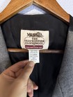 The Old Frontier Clothing Co Wool Double Breasted Formal Vest Xl Gray black 215