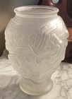 Antique Czechoslovakian Art Glass Vase