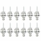 12 Pcs Guitar Strap Locks Buttons Round Head For Guitar Bass Schaller