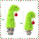Mini Grinch Christmas Tree Whoville Green Monster Xmas Decoration Indoor  