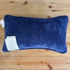 American Flag Patriotic Needlepoint Pillow Red White   Blue Martha Stewart Nwt