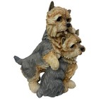 Danbury Mint Yorkies Yorkshire Terrier Yorkie 9 5  Figurine Statue Excellent
