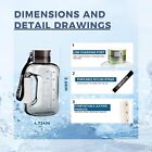 Hydrogen Water Bottle 50oz 1 5l Large Capacity Portable Hydrogen Water Bottle