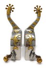 Aj Tack Men s Stainless Steel Offset Pleasure Horse Spurs