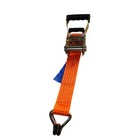 5 Pack 2inch Ratchet Tie Down Straps 10000 Lbs 2  Heavy Duty For Cargo