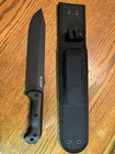 Ka-bar Bk9 Becker Combat Bowie Fixed Blade Knife With Sheath Bk9