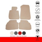 Fit 2007-2013 Bmw E92 3-series Floor Mats Nylon Beige
