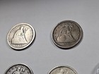      12  1875-s Seated Liberty Twenty Cents 20c San Francisco Silver Coin Lot
