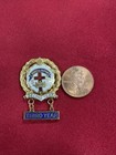 18k Hge General Baptist Third Year Sunday School Perfect Attendance Pin Brooch