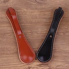 Boston Leather Racket Multi-function Self-defense Cowhide Contains Lead Block