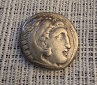Ancient Greek Silver Drachm Coin ancient Indo-parthian Drachma Coin 