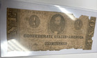 1862 - 1864  1 One Dollar Confederate States Of America Richmond Csa Civil War