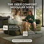 Convertible Sofa Bed Boneless Couch Floor Sofa Modular Loveseat Couch Us Stock