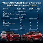 Floor Mats   Cargo Liner Fit For 2025 Buick Enclave   2024 2025 Chevy Traverse 