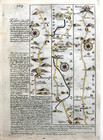 Cumberland  Nothumberland  Scotland  By Emanuel Bowen C1720 Genuine Antique Map