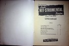 1944 Vtg Leeds  Hit-strumental Series Trumpet Cornet Piano Sheet Music