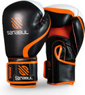Sanabul Essential Gel Boxing Gloves   Kickboxing Boxing Muay Thai Men   Women Or