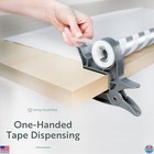 Gift Wrapping Tool With Clamps   Tape Dispenser - Slate Grey  Easy Use