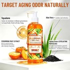 2 Pcs Persimmon Body Wash For Strong Odor Control  Natural Persimmon Soap Bar