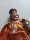 Antique Jesus Statue Infant Prague Ceramic  Religious Doll Figure 5 5 Inch