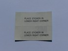 2 Diff  Sequential Unused N o s  96 1996 Maine License Plate Year Stickers