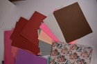 Lot Of Assorted Scrapbooking Paper Open Unused Multicolor