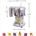 110v Commercial Fruit And Vegetable Juicer Centrifugal Juice Machine 750w