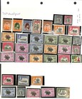 Pakistan Stamp Collection On 6 Pages  Bahawalpur Mint Singles  bq 