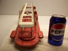 1960 s Buddy L Rear Ladder Fire Truck Parts Restore Pressed Steel Toy Art Deco