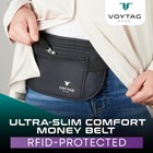 Travel Money Belt   Passport Holder - Rfid Blocking Slim Travel Wallet   Fann   