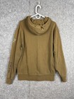 Dainese Hoodie Jacket Men s Medium Brown Full Zip Spellout Racing Motorcyle