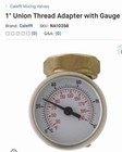 Caleffi Mixing Valve Na10358- 1    Union