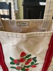 Vintage Ll Bean Boat And Tote With Strawberries