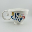 Disney Alice In Wonderland Tea Cup Alphabet Initial Mug    k    Birthday Gift