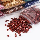 200 600 Pieces 500g Colorful Sealing Seal Stamp Wax Beads Kit Organizer Storage