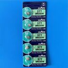  exp 10 2032  5 Murata   Sony 377 Watch Button Cell Battery - Ships From Ca