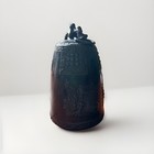 Heavy Bronze Asian Temple Bell Dragon 9 Knob Buddhist Ritual Style 3 75    