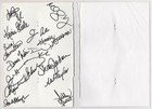 Bob Amaral  cast Signed   the Producers  Andy Taylor 2005 Broadway Playbill Prop
