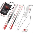 9 Car Key Lost Lock Out Door Open Unlock Tool Kits  Air  Pump  Universal